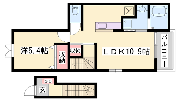 アマルフィ36の物件間取画像